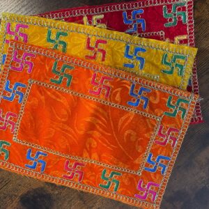 Traditional Embroidered Puja Cloth